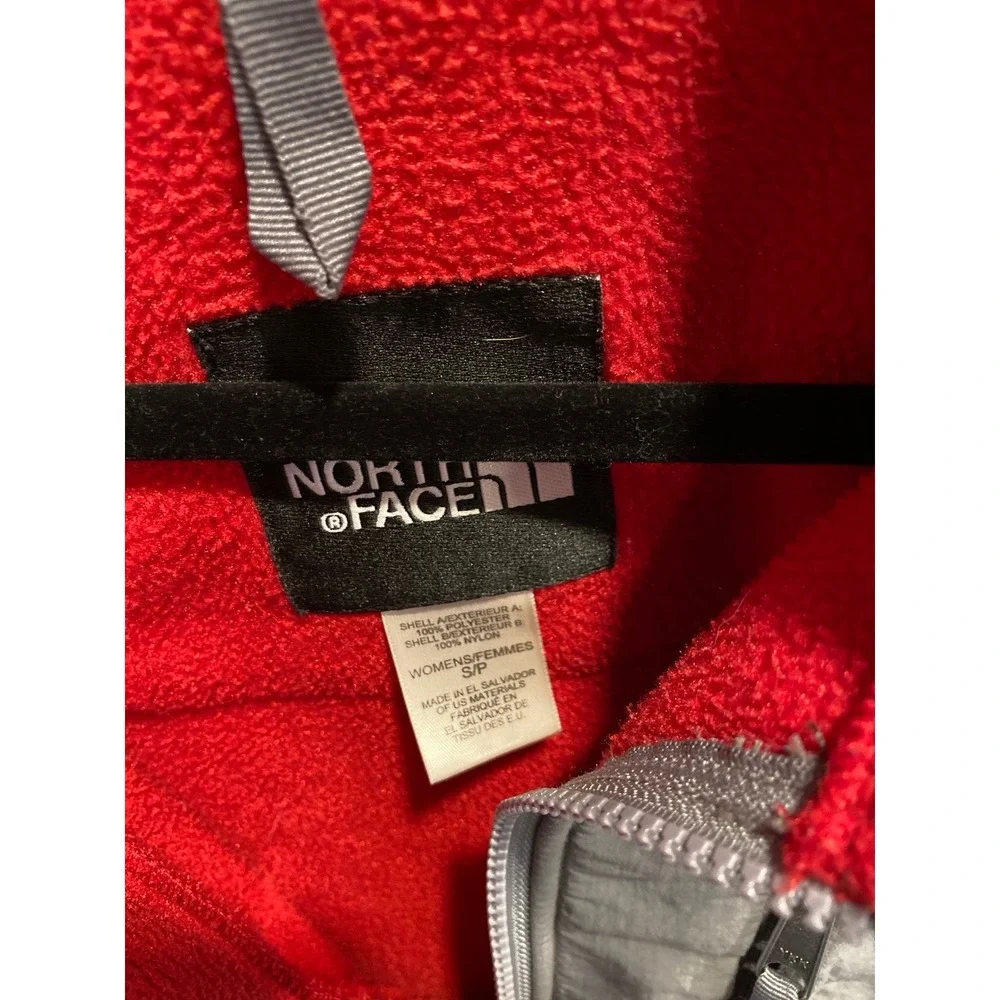 The North Face men's Denali‎ Fleece XL Red/Grey Vented men's small